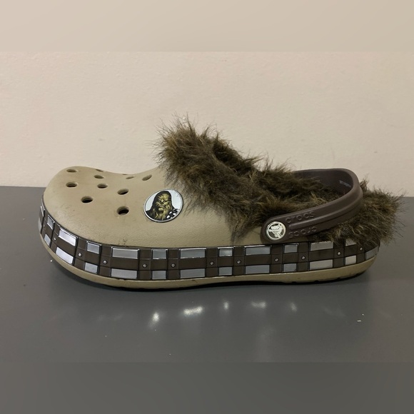 Crocs Star Wars Disney Chewbacca Classic Lined Clog,Unisex Men Size 10/women 12 - Picture 10 of 14